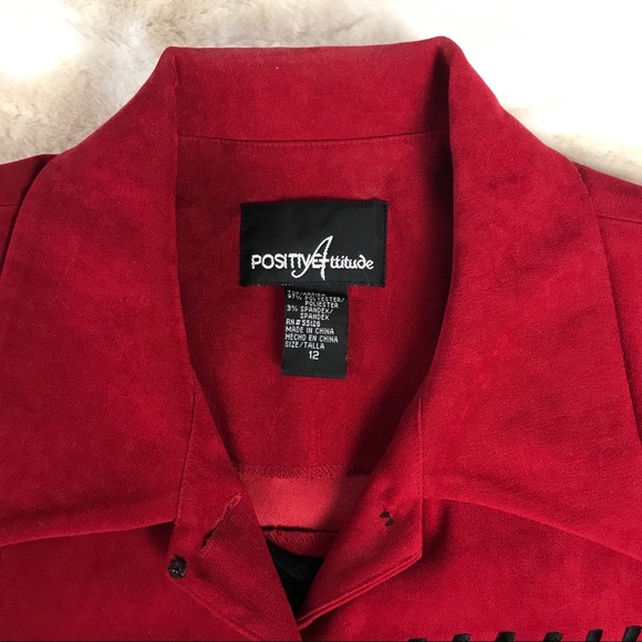 Positive Attitude Jacket w/McNaughton Skirt Sz 12 - Picture 4 of 8